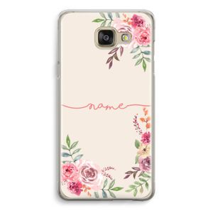 Rozen: Samsung Galaxy A5 (2016) Transparant Hoesje