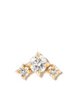 Lizzie Mandler Fine Jewelry puce d'oreille Eclat en or 18ct pavée de diamants