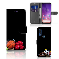 Motorola One Vision Wallet Case met Pasjes Sports - thumbnail