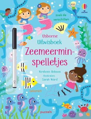 Uitwisboek - Zeemeerminspelletjes