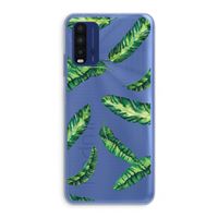 Lange bladeren: Xiaomi Redmi 9T Transparant Hoesje