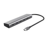 USB-HUB Trust 25136 Zilverkleurig (1 Stuks)