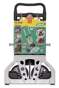 Wolfcraft TS 850 5501000 Steekwagen Inklapbaar Aluminium spuitgietwerk Laadvermogen (max.): 100 kg