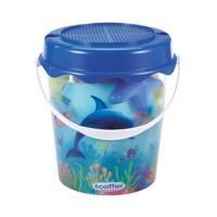 Ecoiffier emmerset dolfijn met accessoires, 12dlg. Ecoiffier emmerset dolfijn met accessoires, 12dlg.