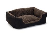 Beeztees Beeztees Baboo Kattenmand Taupe/Zwart 48x37x18cm