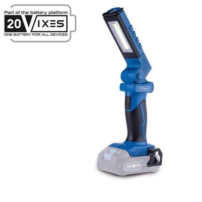 Zaklamp - SCHEPPACH - 20V IXES - 6200k - 300lm - 16u autonomie - zonder batterij of lader - C-WL20-X
