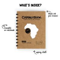 Correctbook Original Inspirational White A4-Gelinieerd - Uitwisbaar / Herschrijfbaar Notitieboek