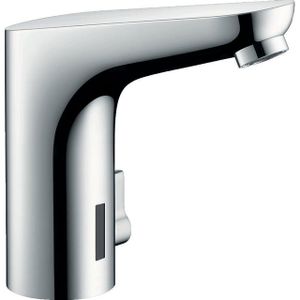 Hansgrohe Focus E2 wastafelkraan electronisch inclusief sensor 230V inclusief temperatuurgreep chroom 31173000