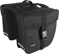 Haberland dubbele tas "e-bike m" double bag e-bike m black