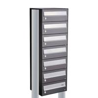 Allux Hive Set 1-Breed, 7-Hoog Op Statief Antraciet - 40030065_1x7s