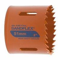 Bahco Sandflex gatzaag bi-metaal 60 mm, oranje - thumbnail