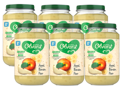Olvarit 8m+ Appel Banaan Peer
