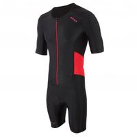 Zone3 Activate trisuit korte mouw zwart/rood heren S