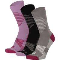 Xtreme Compressiesokken Quarter 3-pack Multi Purple-35/38