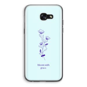 Bloom with grace: Samsung Galaxy A5 (2017) Transparant Hoesje