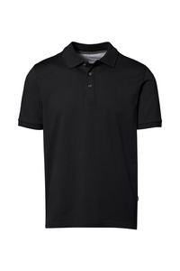 Hakro 814 COTTON TEC® Polo shirt - Black - XS