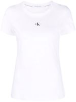 Calvin Klein t-shirt à logo imprimé - Blanc