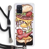 Diet Coke Please: Samsung Galaxy A71 Transparant Hoesje met koord
