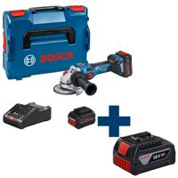 Bosch Professional GWS 18V-15 SC Accu Haakse Slijper 125mm 18V 8,0Ah BITURBO in L-Boxx - 06019H6101