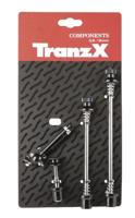 TranzX - quick release voor achternaaf + zadelpen zilver