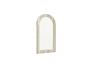 Spiegel Calvo Grey Faux travertine