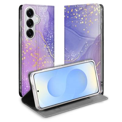 Samsung Galaxy S26 Plus Telefoonhoesje Watercolor Paars