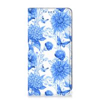 Smart Cover voor Samsung Galaxy S10e Flowers Blue