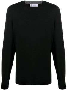 Brunello Cucinelli pull classique - Noir