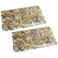 Confetti snippers van papier - 2x - multi colours mix - 1 kilo zak - feestartikelen/versieringen