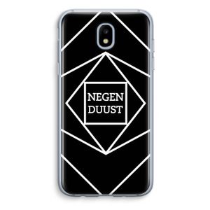 Negenduust geometrisch: Samsung Galaxy J5 (2017) Transparant Hoesje