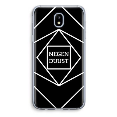 Negenduust geometrisch: Samsung Galaxy J5 (2017) Transparant Hoesje