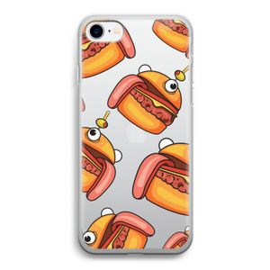 Hamburger: iPhone SE 2020 Transparant Hoesje