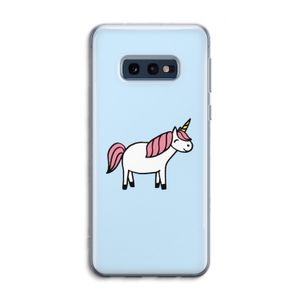 Eenhoorn: Samsung Galaxy S10e Transparant Hoesje