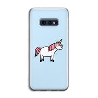 Eenhoorn: Samsung Galaxy S10e Transparant Hoesje