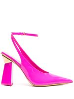 Valentino Garavani escarpins One Stude Hyper 110 mm en cuir - Rose - thumbnail