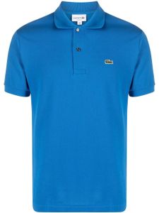 Lacoste polo à patch logo - Bleu