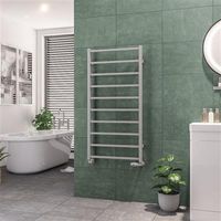 Eastbrook Tuscan Square handdoekradiator 60x120cm 527W grijs mat - thumbnail