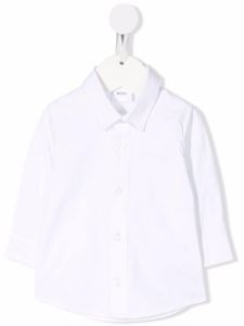 BOSS Kidswear chemise en popeline - Blanc