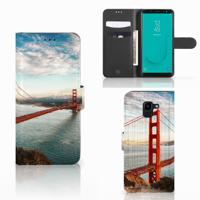 Samsung Galaxy J6 2018 | Flip Cover | Golden Gate Bridge