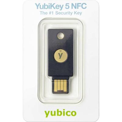 Yubico Passwordmanager USB-stick Zwart/goud