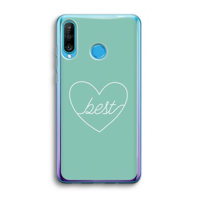 Best heart pastel: Huawei P30 Lite Transparant Hoesje