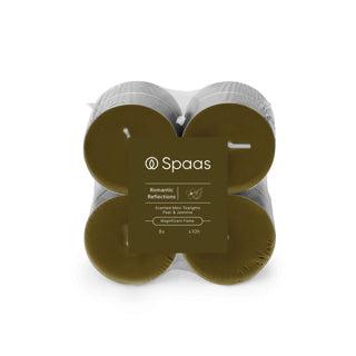 Spaas maxi geurtheelichten blokverpakking x8 10u - romantic reflections