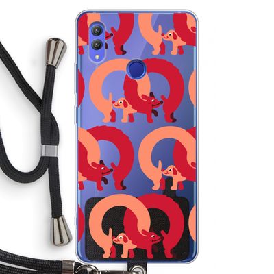 Dogs: Honor Note 10 Transparant Hoesje met koord