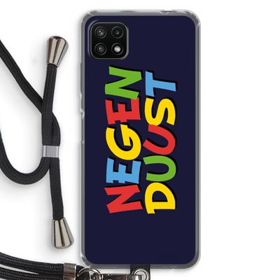 90's One: Samsung Galaxy A22 5G Transparant Hoesje met koord