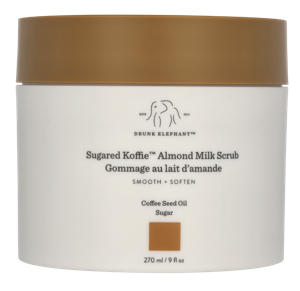 Drunk Elephant Sugared Koffie Almond Milk Scrub 270 ml