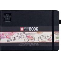 Sakura schetsboek, 80 vel, 140 g/m², ft A5, wit papier 5 stuks