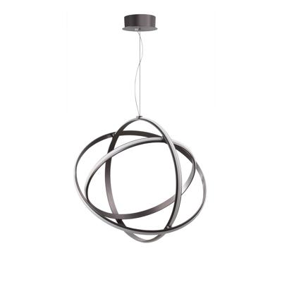 Lyora HanglampPertone S Ø 70cm zwart met paarse gloed - 9365013