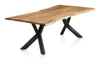 Artistiq Boomstam Eettafel 'Ronell' Acaciahout, 200 x 100cm Artistiq Boomstam Eettafel 'Ronell' Acaciahout, 200 x 100cm