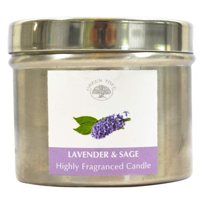 Green Tree Geurkaars Lavender & Sage (150 gram) Green Tree Geurkaars Lavender & Sage (150 gram)