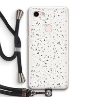Terrazzo N°14: Pixel 3 Transparant Hoesje met koord